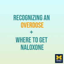 recognizing an overdose + where to get naloxone