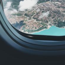 plane window